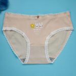 Armela Floral Touch Lacy Teen Panty- Vanilla Cream - Image 2