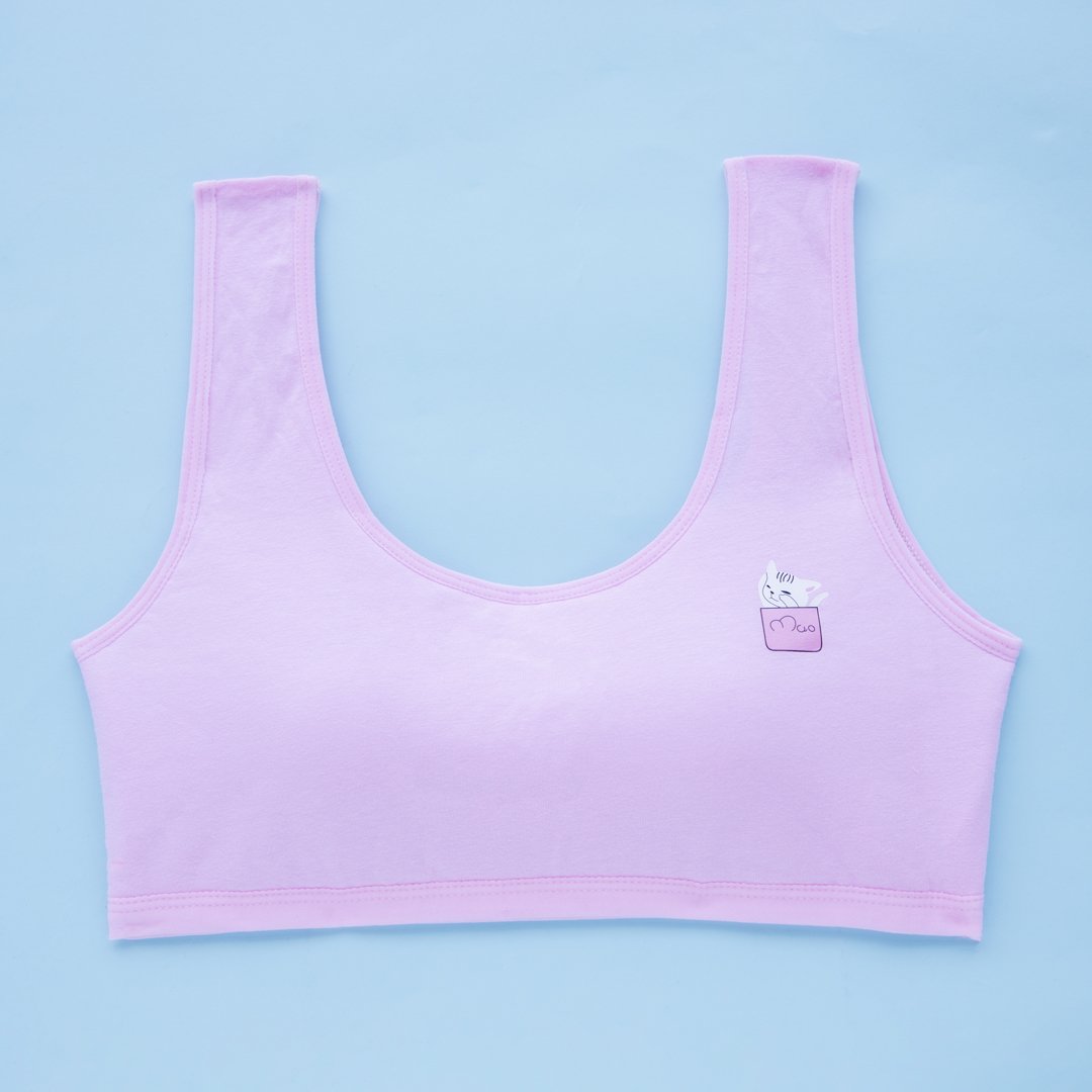 Armela-Tin-Tin-Pre-Teen-Bra-Bubble-Gum-Pink Armela Tin Tin Pre Teen Bra-Bubble Gum Pink - Image 1