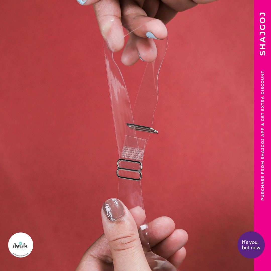 Armela-Transparent-Strap-Water-5 Armela Transparent Strap - Water - Image 1