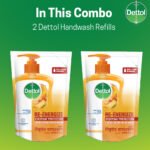 Dettol Handwash Re-Energize Refill Double Pack (170ml x 2) Liquid Soap Combo - Image 3