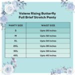 Valene Rising Butterfly Full Brief Stretch Panty Maroon - Image 3