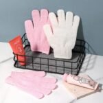 Lmltop Bath Gloves – Blue - Image 4