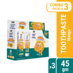 Parachute Just for Baby - Baby Gel Toothpaste 45g (Mango) - Pack of 3