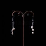Solo Trio Pearl Earrings - Image 2