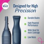 Veet Expert All-in-One Women's Trimmer Full Body, Bikini, Face & Eyebrow Grooming Trimmer Electric Shaver - Image 3